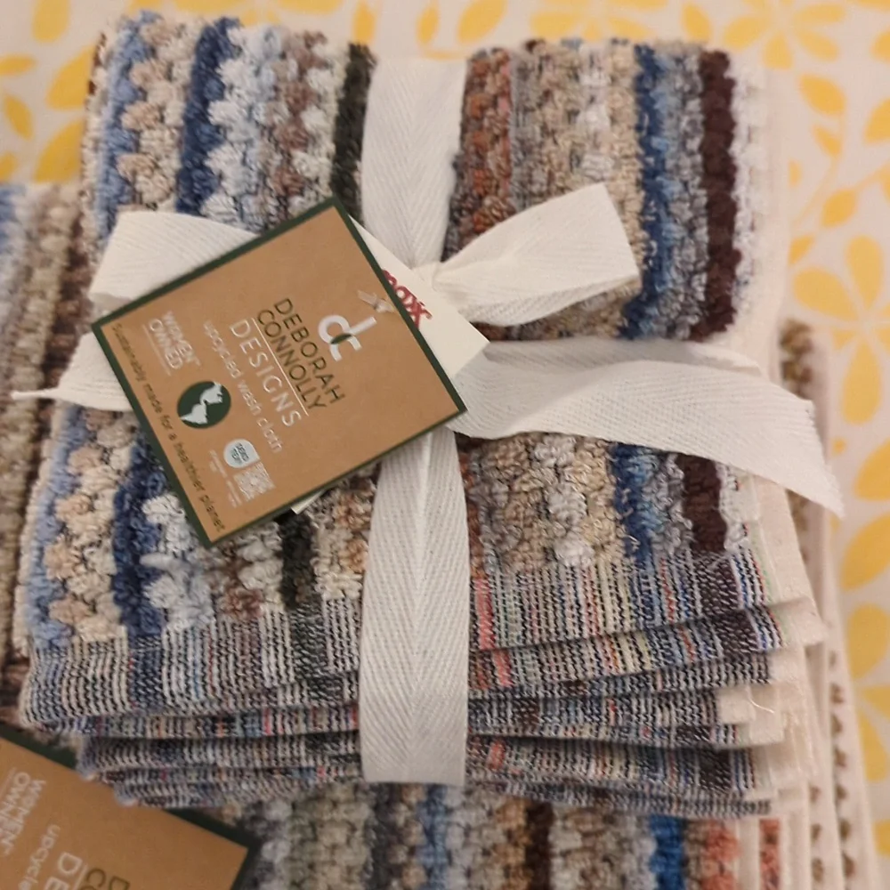 Deborah Connolly Striped Multicolor Towel Set - Picture 4 of 6